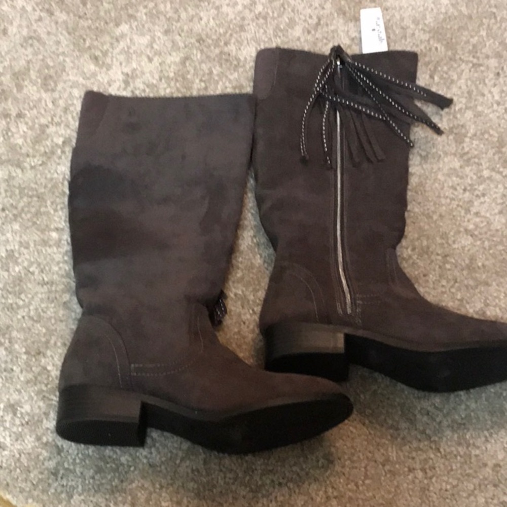 NWT - Girls Steve Madden knee high boots